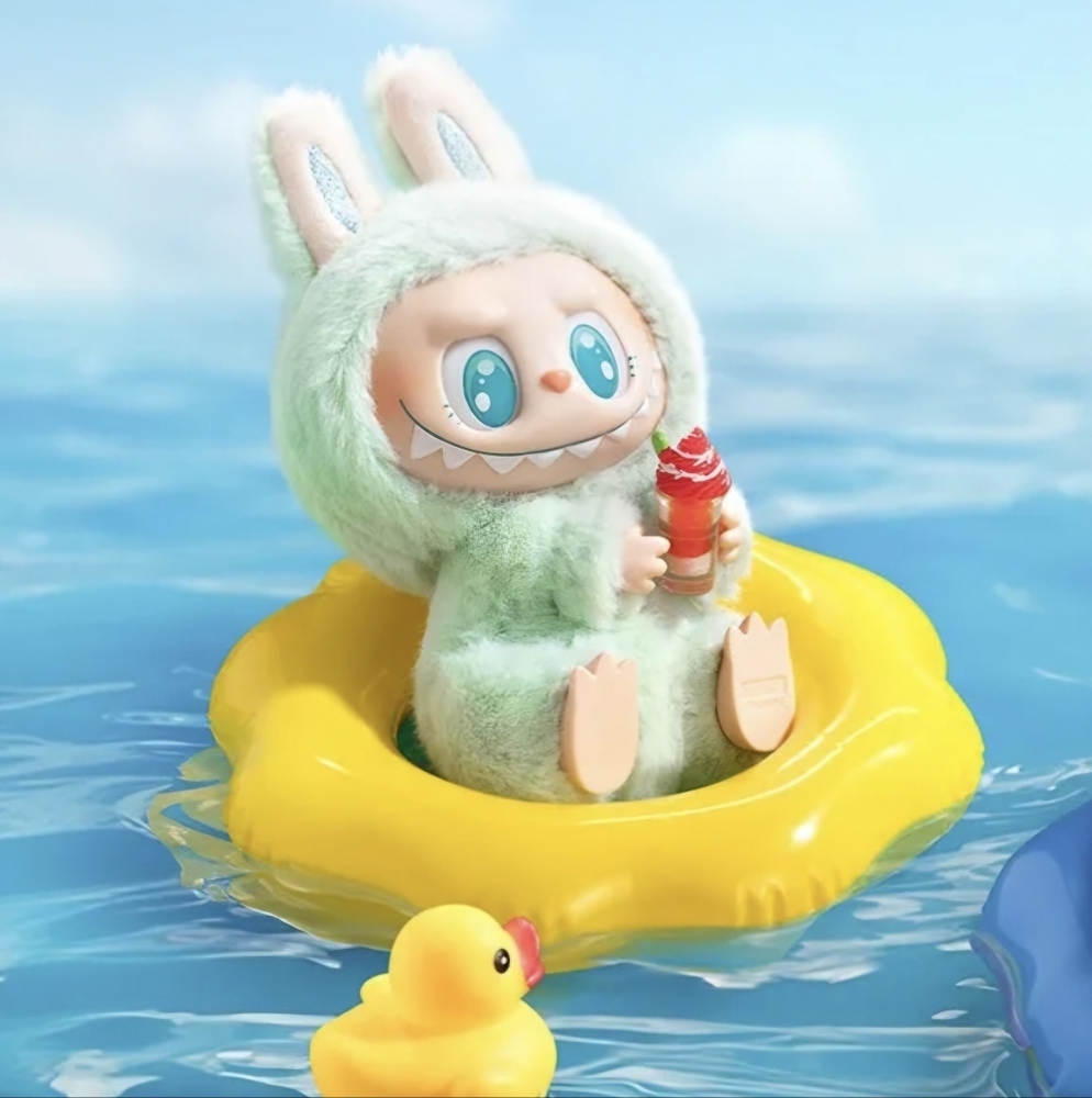 POP MART: Have a seat Labubu | Ququ / green